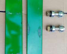 Kit 2 Cuchillas C/ Buje Y Perno Desmalez Agroar Da 4899/5301