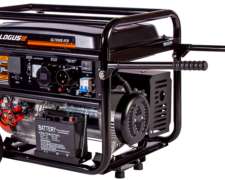 Grupo Electrógeno Logus Gl7500e Ats Naftero 7500w Monofásico