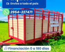 Acoplados Vaqueros Carrocería de Fibra