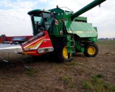 John Deere 9600. año 1998. Plataforma 30 Pies.