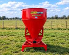 Fertilizadora Al Voleo Grass Cutter Mb 750 De 3 Puntos