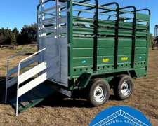 Acoplado Vaquero Carrocería De Chapa