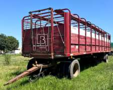 Acoplado Jaula FH Vaquero.