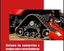 Orugas de Goma Cosechadora John Deere S680 S780 Suspension