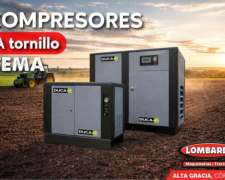 Compresores a Tornillo 7.5hp Fema
