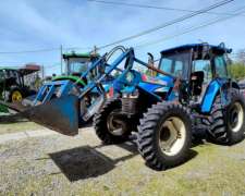 Tractor New Holland TS 6040 con Pala, año 2010