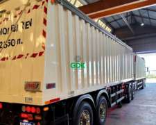 Bitren Semirremolque 2 Ejes Tipo Tolva Cerealera 60 TN. Ombu