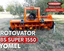 Rotovator BS Super 1550 C/cadena - Yomel - Disponible