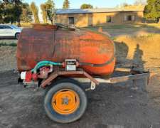 Cisterna 1.500 Lts, Con Bomba.