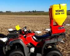 Exparcidora De Cebo Yomel Bcb 100 Con Tolva De 105 Lts
