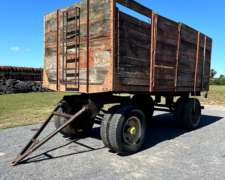 Acoplado Rural Para 18 Tn De Madera