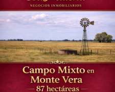 87 Has Mixtas en Monte Vera, Santa FE