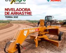 Niveladora De Arrastre Terra302 Aumec