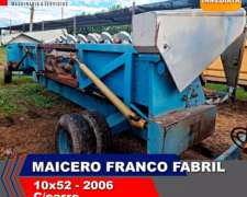 Cabezal Maicero Franco Fabril 10/52