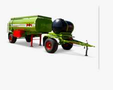 Tanques Combinados Metalpaz MP 4000 + 750lts