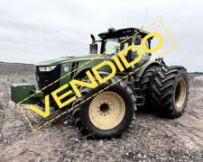 Tractor John Deere 8r- 270hp-año: 2017