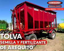 Acoplado Tolva para Semilla y Fertilizante 14tn - Disponible