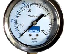 Manometro 63mm Inox-bronce 70 Kg/cm2-1000lbs 5336