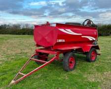 Acoplado Tanque De Combustible Para 2000 Litros