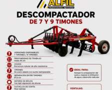 Descompactador De Suelo7 Y 9 Púas Alfil