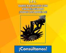 Barredor De Rastrojos Con Paralelogramo