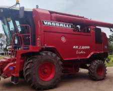 Cosechadora Vassalli AX 7500 2013 - 2.900hs Unica Mano