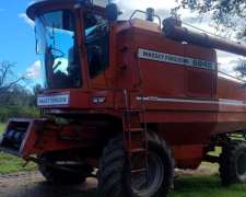 Massey Ferguson 6845. Plataforma 19 Pies.