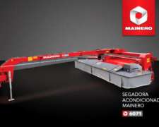 Segadora Mainero 6071, Tiro Central, 3.5 Metros, Nueva