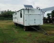 Casilla Rodante PPG de 8.50 X 2.60 Mts con Taller