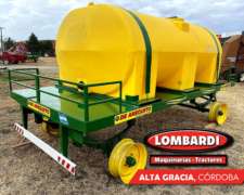 Acoplado Tanque Plástico Capacidad 3500 Litros de Arequito