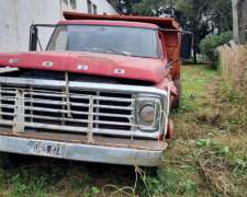 Ford 7000 año 1979, Caja Volcadora de 6 Metros
