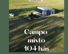 Campo de 104 , Mixto con Casa Ymejoras