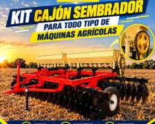 Kit Cajon Sembrador Adaptable Para Todas Las Maquinas