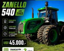 Zanello 540c Año 2003. Dualees. Buen Estado. 10.000 Hs