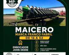 -maicero Marca Franco Fabril De 16 A 52 Embocador Jonh Deere