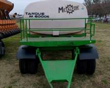 Acoplado Tanque 6000 Lts - Metalfor - muy Bueno