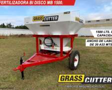 Fertilizadora Bidisco de Arrastre 1500l MB 1500 Grass-cutter