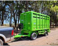 Acoplado Jaula Para Hacienda. De 3 Mts. Bantren