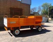 Acoplado Rural con Tanque para Combustible