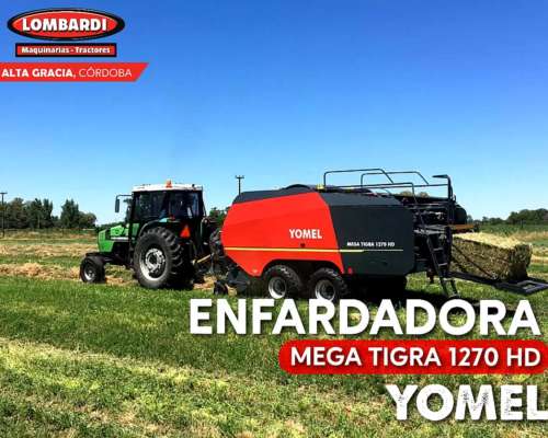 Enfardadora Yomel Mega Tigra 1270 HD