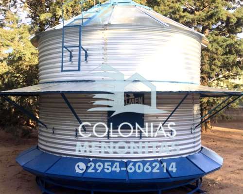 Silos Comedero Base Reforzada - Colonias Menonitas
