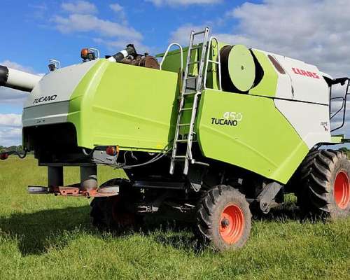 Cosechadora Claas Tucano 450 - año 2007 - Usada.
