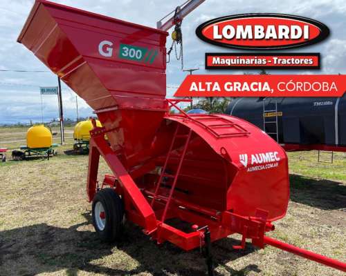 Embolsadora de Granos Aumec Equipada con Barra de Mando