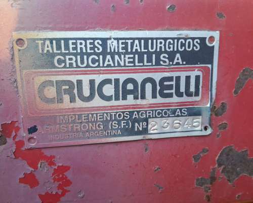 Sembradora Crucianelli Gringa V de 14 Líneas a 52 cm