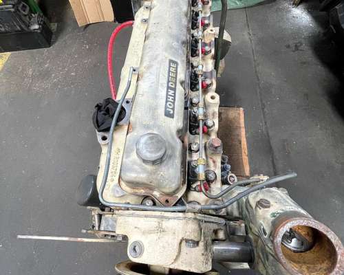 Motor John Deere 165 HP 6059t Nuevo con Turbo y Bomba