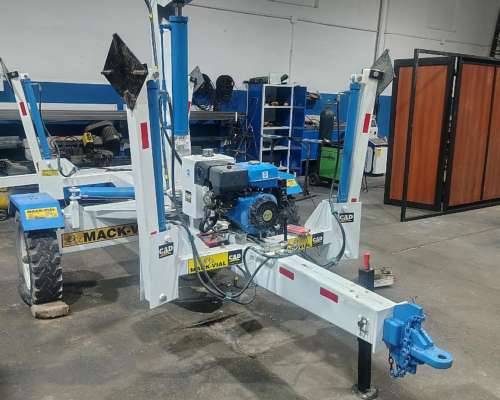 Hidrogrua Mack Vial con Control Remoto