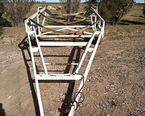 Trailer para Transportar Tanque Plástico - Bertotto Boglione