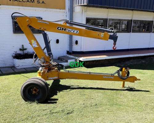 Grua Multifuncion GH 2500 Hidraulica. Grosspal