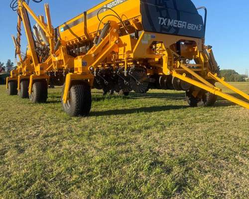 Tx Mega GEN3 24/42 Amarillo Sembradora para Granos Gruesos