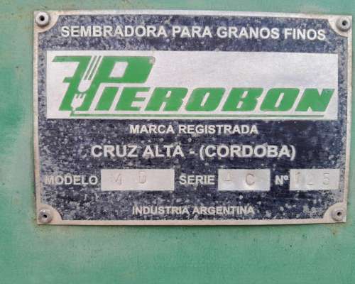 Sembradora Pierobon MD 21-30 Granos Finos